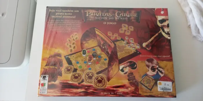Jogo de tabuleiro Piratas do Caribe. Grow. Embalagem lacrada